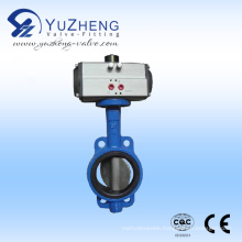 Stainless Steel CF8/CF8m Pneumatic Butterfly Valve